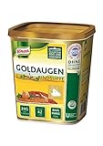 Knorr Goldaugen Rindsuppe (vielseitig anwendbare Rinderbrühe, authentischer Geschmack und idealer Suppenspiegel) 1er Pack (1 x 1 kg)