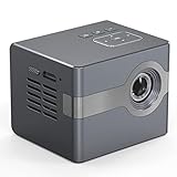 Hanone C50 Miniatur-DLP-Projektor, HD-Kino-Projektor, Heimkino, mehrfarbig, EU