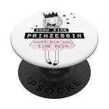 auch eine prinzessin haut dir mal eine rein PopSockets mit austauschbarem PopGrip