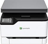 Lexmark MC3224DWE 3-in-1 Farblaser-Multifunktionsgerät (Drucker, Kopierer, Scanner, WLAN, LAN, bis zu 22 S./Min., autom. beidseitiger Druck, 7,2 cm-Touchscreen) schwarz/g