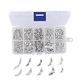 F Fityle 2x100 Stück Sortiert 10 Stile Engelsperle Charm DIY Schmuckzubehö