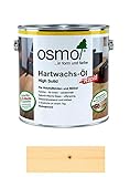 Osmo Hartwachs-Öl Rapid 3232, schnelltrocknend, seidenmatt, 2,5 l + Ölsaug