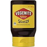Vegemite Spread Squeezy 200 g | Hergestellt in und importiert aus Australien in umweltfreundlicher Verpackung hergestellt von Delia C