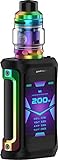 GeekVape Aegis X 200 Watt + Z Subohm 5ml Tank im E Zigarette Set - Farbe: regenbogen-schw