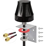Bingfu 4G LTE Antenne SMA-Stecker MIMO Antenne Außenwandmontage wasserdichte Antenne für Verizon AT&T T-Mobile Sprint 4G LTE Router Gateway Modem Mobilfunk Router Gateway T