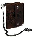 LANDLEDER Edle Herren Leder Geldbörse Portemonnaie Geldbeutel Brieftasche Messenger Serie Bull & Snake Verschiedene Modelle-präsentiert von RabamtaGO®- (M5- RFID Schutz)