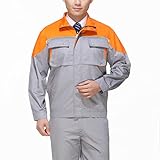 BBGS Herren Overall, Schwerlast Polycotton-Overall Schutz Sicherheit Arbeitskleidung Overalls für Garagenarbeiter, Mechaniker, Gartenreinigungsjob (Color : Style 6, Size : 185)