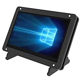 5 Zoll kapazitiver Touchscreen für Raspberry Pi 4-800x480 Pixel HD HDMI Display Touchscreen tragbarer Monitor mit Halterung (Unterstützung Pi 4 & Pi 3 B +, Windows)