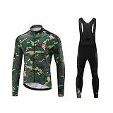 UGLY FROG HWLP1 New Herren Winter Thermisches Rad Trägerhose Radhose für Männer Top Outdoor Sports Radfahren Hose Fahrrad Thermo Lange Hosen Radlerhose Bibtig