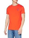 Superdry Mens Sportstyle Tee T-Shirt, Flame Orange, 3XL