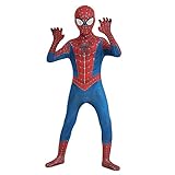 Spiderman Kostüm Kinder,Spiderman Homecoming Kostüm,Super Hero Spiderman Kostüm für Erwachsene,Halloween Cosplay BüHnen Performance Anzug,Hochwertig Spiderman Web Verkleidung Party Cosplay Kostü