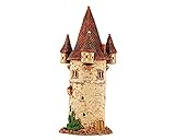 Keramik-Teelichthalter | Raumdekoration | Sammlerstück Miniatur-Nachbildung des Rapunzel-Turms in Lindau | C257