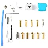 Argerrant 1 Satz 3D-Drucker für Sidewinder X1 und Genie Düse Silikonhülse Halsgriff Thermistor Heizungsrohr Heizblock