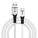 Spielgriff-Ladekabel, 2 m lang, USB, weicher Spielgriff, Ladekabel, Silikoneinfassung, flexibel, langlebig, Ladekabel, passend für PS5 Spielg