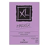 CANSON 297236 XL® Marker, Markerblock, DIN A4, 100 Blatt, 70 g/m²
