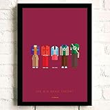 WDQFANGYI The Big Bang Theory Tv Filmqualität Poster Und Drucke Wandkunst Wohnkultur Leinwand Malerei Hotel Bar Cafe Wohnzimmer 40X50Cm(Wk1577)