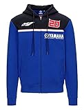 Yamaha Racing Herren Fabio Quartararo ZIP Hoodie Jacke #20 (Größe L)