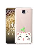 Sunrive Kompatibel mit Samsung Galaxy A3 (2017) Hülle Silikon, Transparent Handyhülle Schutzhülle Etui 3D Case (A1 Katze 2)+Gratis Universal Eingabestift MEHRWEG