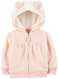 Simple Joys by Carter's Baby Mädchen Kapuzenpullover, Sherpa-Futter ,rose ,0-3 M