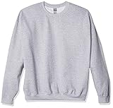 Gildan Herren Men's Fleece Crewneck Sweatshirt, Style G18000 Hemd, Grau-Sport Grey, XXX-Larg