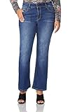 WallFlower Damen Üppige kurvige Basic Bootcut-Jeans Plus 18 Plus S