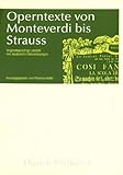 Operntexte von Monteverdi bis Strauss (PC+MAC)