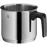 WMF Milchtopf Induktion ohne Deckel 14 cm, kleiner Topf 1,7l, Cromargan Edelstahl poliert, Schüttrand, Kunststoffgriff, spülmaschinengeeig