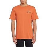Volcom Herren T-Shirt Bloom of Doom Fty Ss L Rostorang