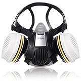 Dräger X-plore 3300 Chemie-Arbeiten Halbmasken-Set inkl. ABEK1 Hg P3 Kombi-Filter | Größen S/M/L | gegen Gase, Dämpfe, Fein-Staub/Partikel | Gr. L