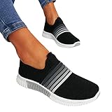 koperras Damen Slip On Sneaker Leichte Bequeme Turnschuhe Laufschuhe Atmungsaktive Walkingschuhe Sportschuhe Freizeitschuhe Tennis Schuhe Sommer Workout Jogging O