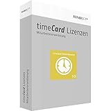 REINERSCT timeCard 6 Zeiterfassung Erweiterungslizenz 10 z. Zeiterf. v. weiteren 10 Mitarbeitern ohne Chipkarte oder Transp