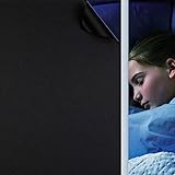 Fensterfolie Schwarz 100% Blickdicht Sonnenschutzfolie Selbstklebend, Matt Dunkel Fenster Folie Anti-UV für Schlafzimmer und Badezimmer (60*200cm)