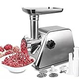 WJYZYHM Elektrische Fleischschleifer Elektrische Fleischschleifer Wurst Stuffer Lebensmittelprozessor Home Küchenhacker for Kü