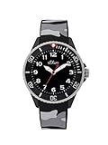 s.Oliver Jungen Analog Quarz Uhr mit Silikon Armband SO-3920-PQ