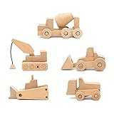 YLPCK 56-teiliges Technik-Modellbausatz aus Holz, Bausatz zum Zusammenbauen von Robotern, Pädagogisches Spielzeug, Typ 3 Jeep + Tank + U-Boot + Kämpfer + Hubschrauber Transformierrob