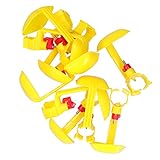 FastUU Hühnchen Trinkbecher, Gute Zähigkeit Automatisch 20ml 10Pcs Sicher zu verwenden Nippeltränke für Hühnerfarmen für Geflüg