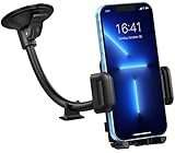 Handyhalterung Auto Windschutzscheiben Handy Halterung Auto KFZ Smartphone Halterung Verbesserte saugnapf Halterung Auto handyhalter fürs Auto für iPhone13/12/11/XS/X/8,Galaxy20/10/9/8,Google,GPS,usw