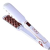Linjolly Tragbare Haar-Curler- Keramik Turmalin Curling-Eisen, Flauschige Curling- Zangen elektrische Schnelle Heizung Gerade Haarbürste Styling-T