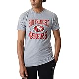 New Era NFL Shirt - Team Logo San Francisco 49ers grau - XL