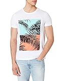 Tommy Hilfiger Herren Photoprint Tee T-Shirt, White, L