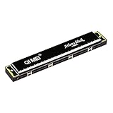 Harmonica Instrument C-Taste 24 Löcher Polyphone Mundharmonika Mit Aufbewahrungskoffer Für Kinder Anfänger Erwachsene Studenten Für Blues Folk Jazz Pop Klassische Musik Spielen Üben Fü