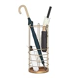 Umbrella stand Schirmständer Goldener Runder Schirmständer,Golfschläger Skistöcke Hockeyschläger Stöcke Veranstalter,Büro Hauseingang Lobby Foyer Regenschirmeimer mit Auffang