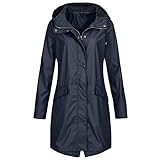 Damen Jacket Softshelljacke Damen Wasserfeste Softshellmantel Übergangsjacke Gefüttert Wasserdichter Reitjacke lang Winter Outdoorjacken Sportjack