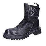 MOMA Stiefeletten Damen Leder schwarz 40 EU