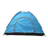 Ai-lir Event Zelt Roboter Instant Popupzelt 1-2 Person Oxford Zelt Reisen Wandern Sunshade Markise (Color : Blue)