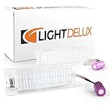 LIGHTDELUX Ersatz für LED Kennzeichenbeleuchtung Canbus Module mit E-Zulassung V-031902