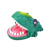 Toyvian Dinosaurier Beißen Finger Spiel Krokodil Zähne Spielzeug Spiel Lustiges Spielzeug Kinder Handpuppe Spielzeug Eltern-Kind Interaktives Spielzeug Party Streich Spiel Spielzeug