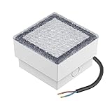 parlat LED Pflasterstein Bodenleuchte CUS 10x10cm 230V warm-weiß