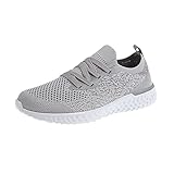 Eaylis Damen Mode Große Plateau-Turnschuhe Einfarbige Schnürschuhe mit Fliegerstrick, Sneaker Atmungsaktiv Turnschuhe Leicht Laufschuhe Straßenlaufschuhe Sportschuhe F