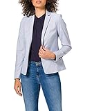 ESPRIT Collection Damen 021EO1G312 Blazer, 440/LIGHT Blue, 38